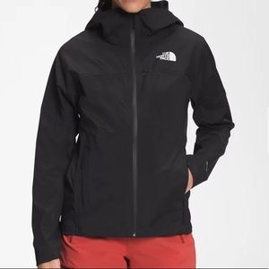 Women’s North Face rain jacket, size M